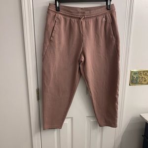 XXL Mauve Cropped Adidas Sweats